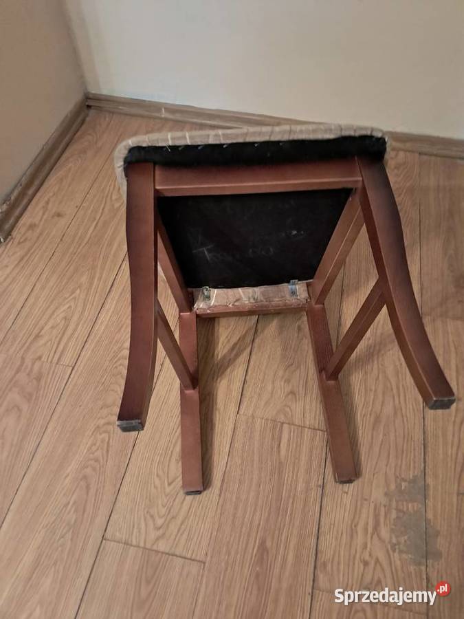 Krzesła drewniane z wysokim oparciem 2 do Kraków