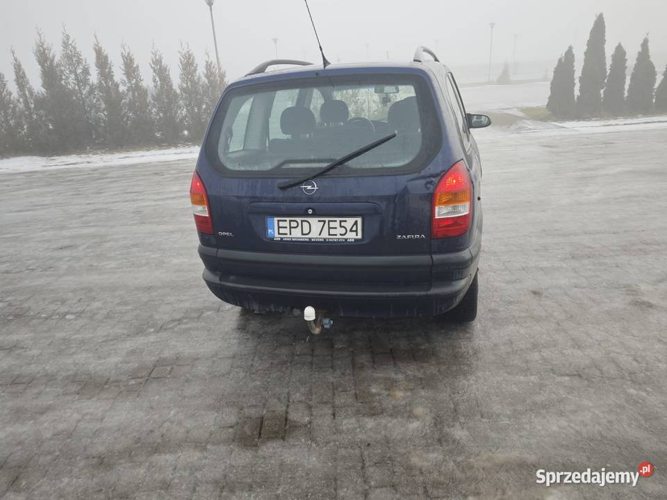 Opel Zafira 20 DTI manualna łódzkie Uniejów