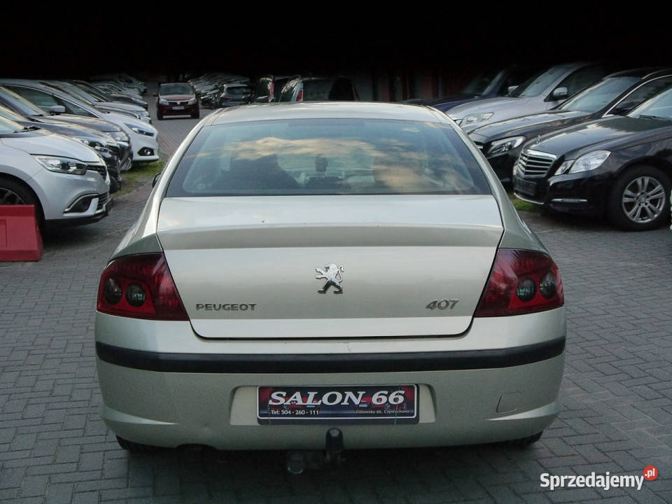 Peugeot 407 immobilizer śląskie Częstochowa sprzedam
