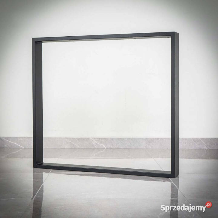 Noga KWADRO LOFT 80x71 CZARNA Nogi i nóżki Chmielnik