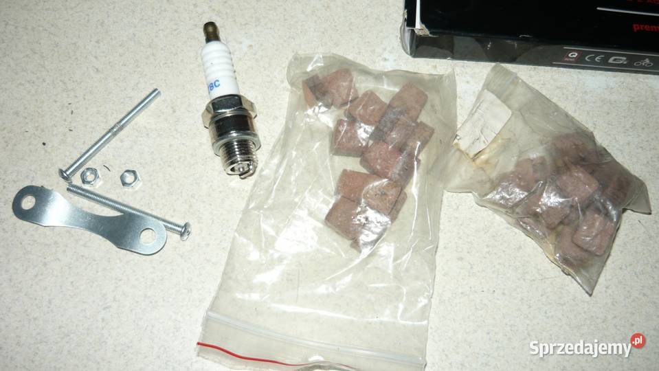 Silnik spalinowy rower Łańcuch Tłumik Zapłon Krotoszyn