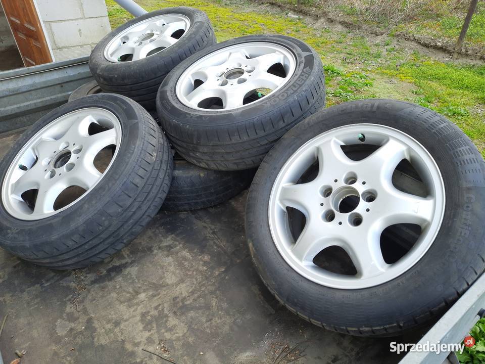 Alufelgi Mercedes 5 x 112 C Klasa W 202 210 124 lubelskie Tomaszów Lubelski