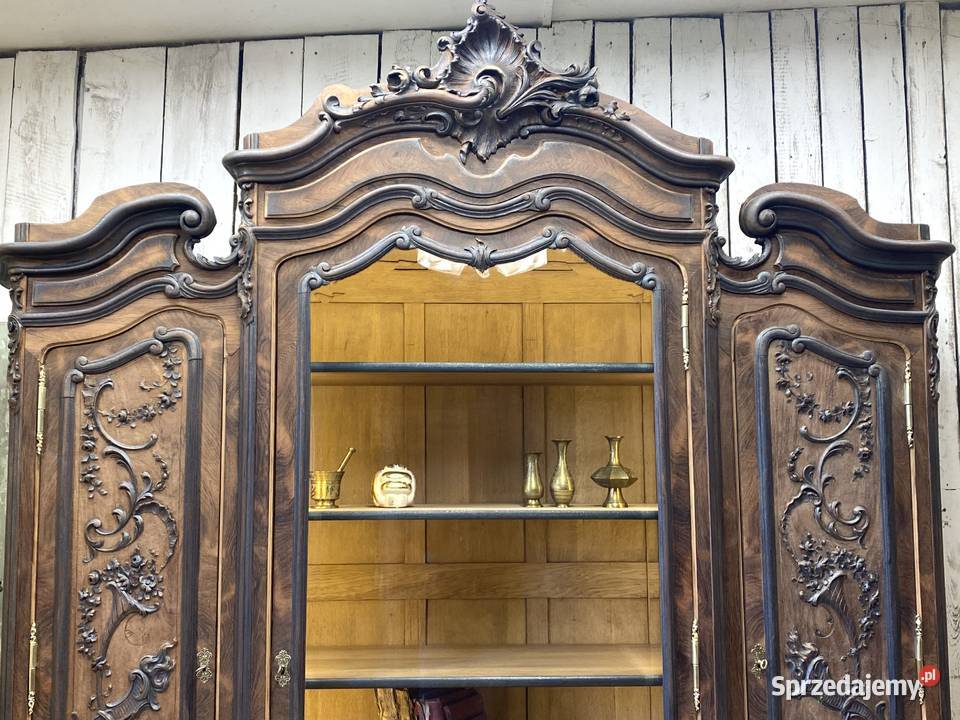 Biblioteka Galbe w stylu LUDWIK XV Paryż Francja Warszawa sprzedam