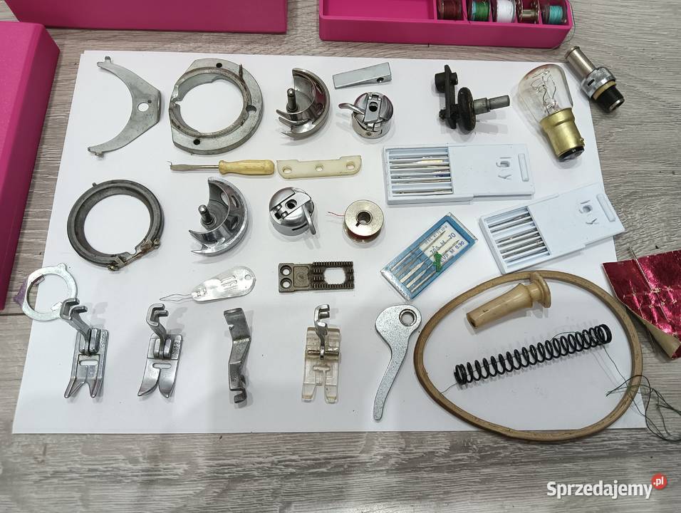 akcesoria maszyna do szycia łucznik 451 466 Wałbrzych sprzedam