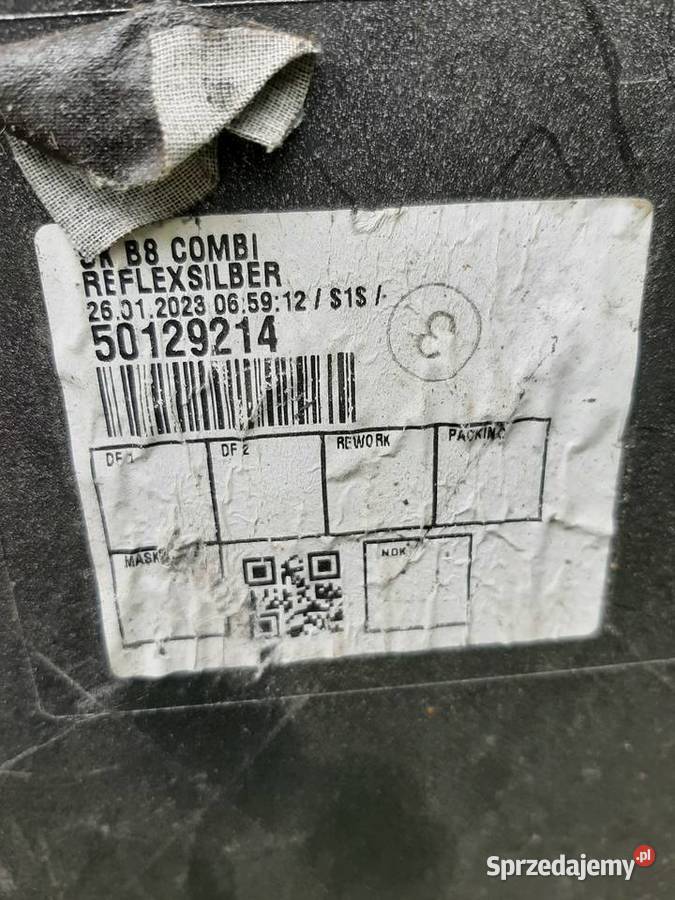 Skoda Superb 3 kombi zderzak tył LA7W 8P8P Warszawa