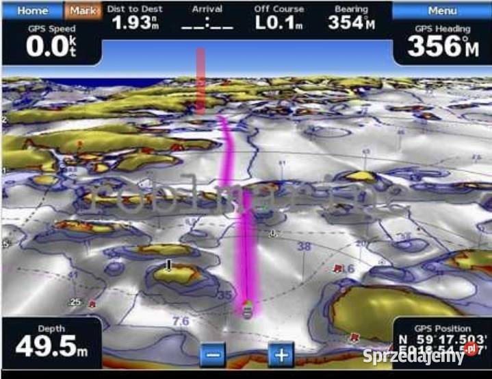 Ploter map nawigacja morska garmin gpsmap 721xs GPS i akcesoria Kamień Pomorski