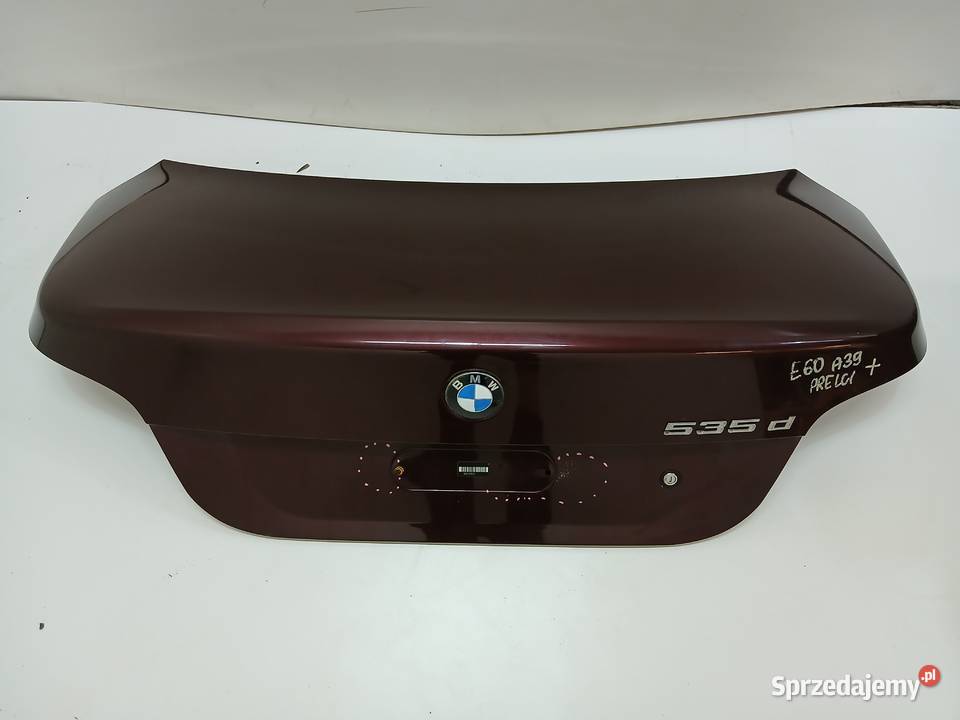 KLAPA BAGAŻNIKA BMW E60 A39 Strzyżewice