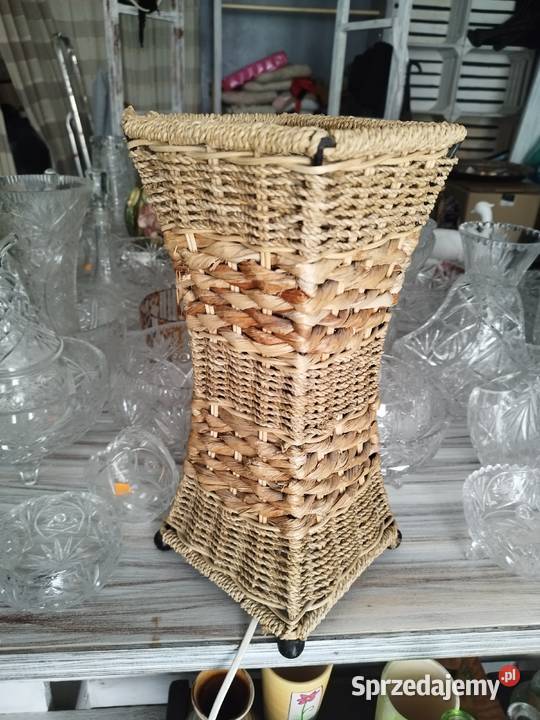 Lampka rattanowa wys35 dolnośląskie Jelenia Góra
