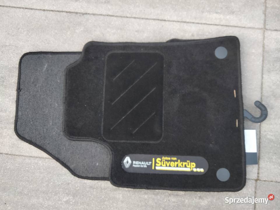 Dywaniki welurowe oryginalne RENAULT CLIO V 5 lubelskie Dęblin sprzedam