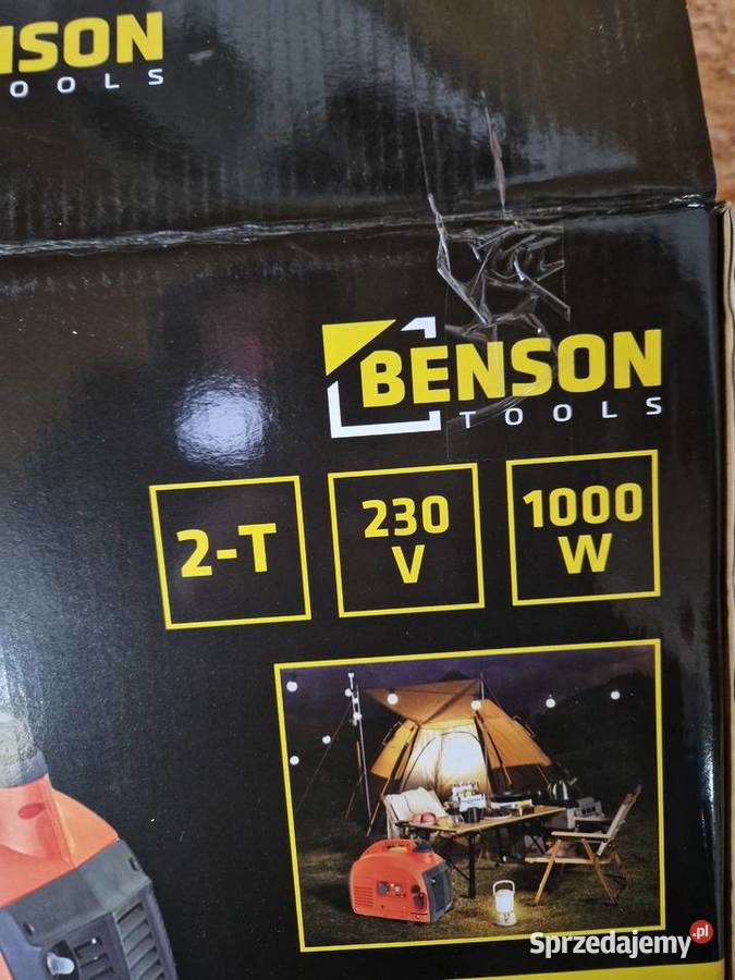 Agregat prądotwórczy benson 1000 wat benzynowy sprzedam
