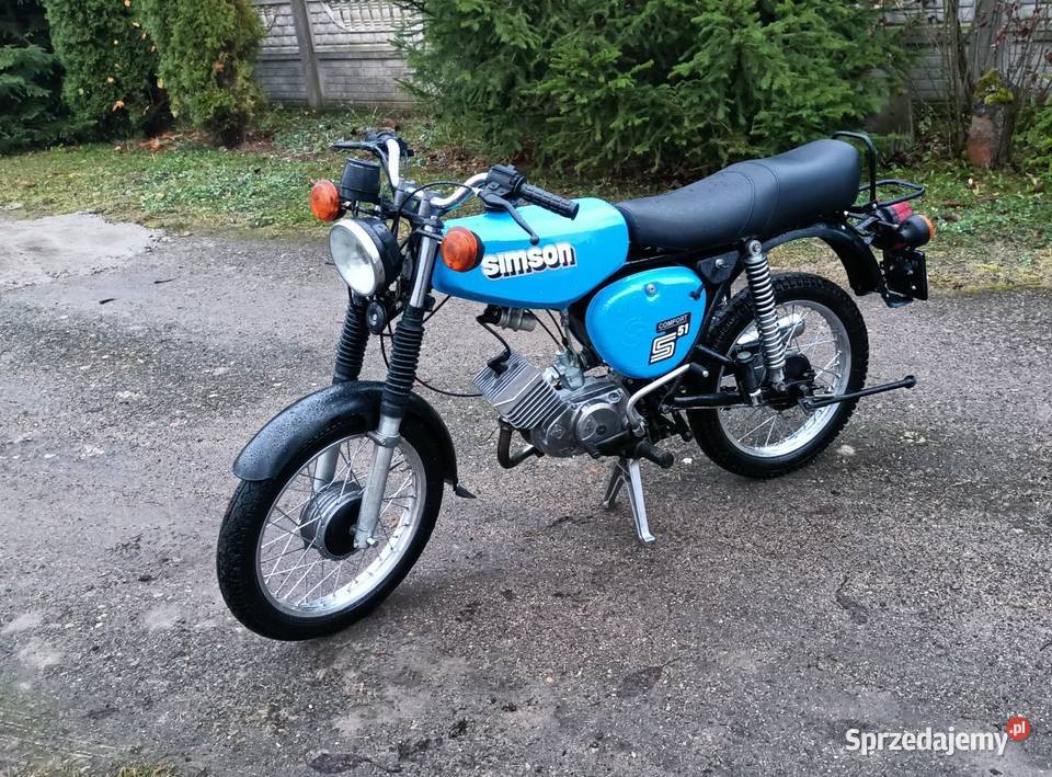 Simson S51 Zarejestrowany ładny stan Rok produkcji 1989 Radom sprzedam