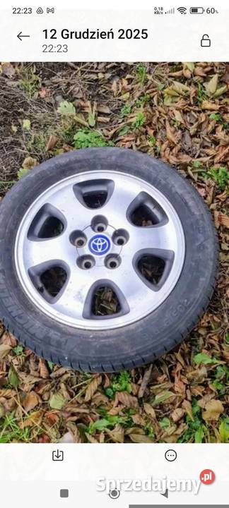 Oryginalne koła alufelgi TOYOTA sprzedam