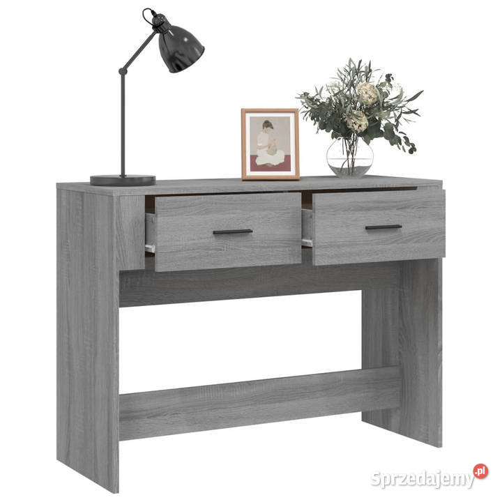 Stolik konsolowy szary dąb sonoma 100x39x75 Warszawa