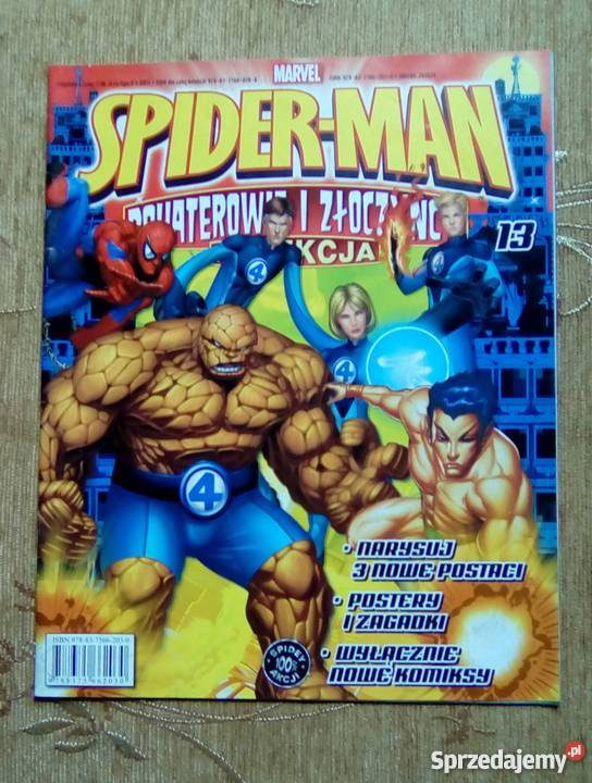 SPIDERMAN BOHATEROWIE I ZŁOCZYŃCY 13 lubelskie Piszczac