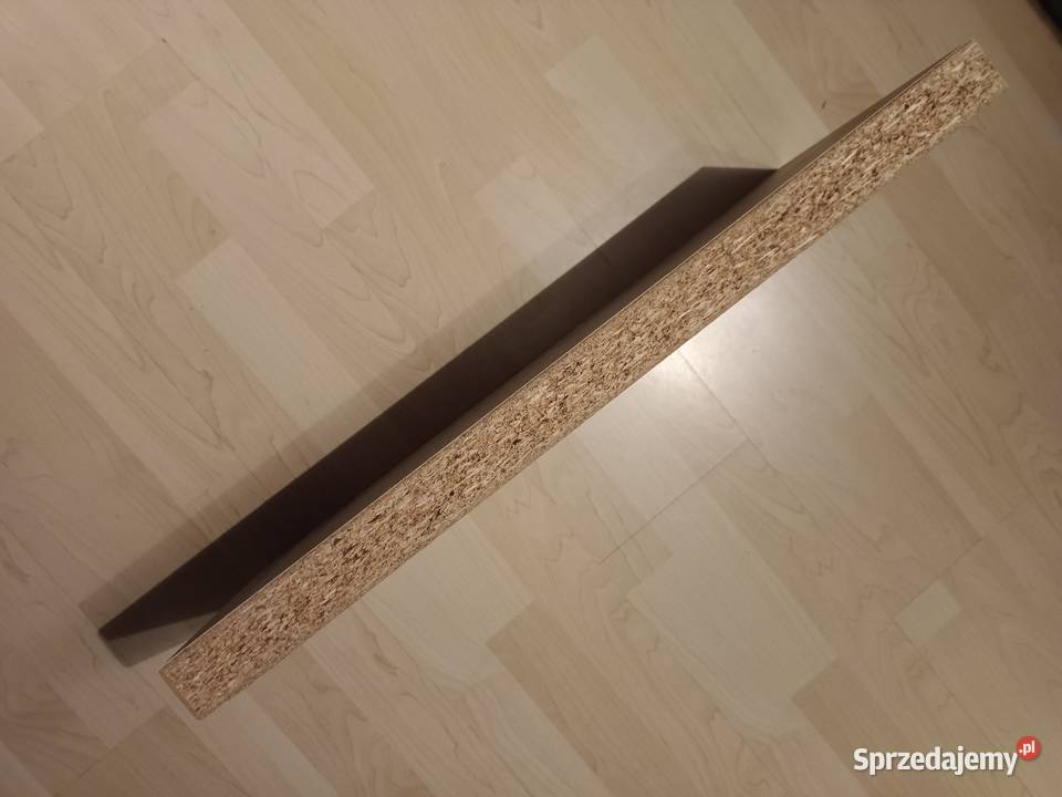 Blat laminowany 292 x 60 x 4 deseń szarego małopolskie Kraków