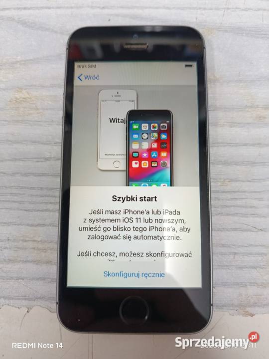 Telefon iPhone A1457 16 Gb dolnośląskie Przemków