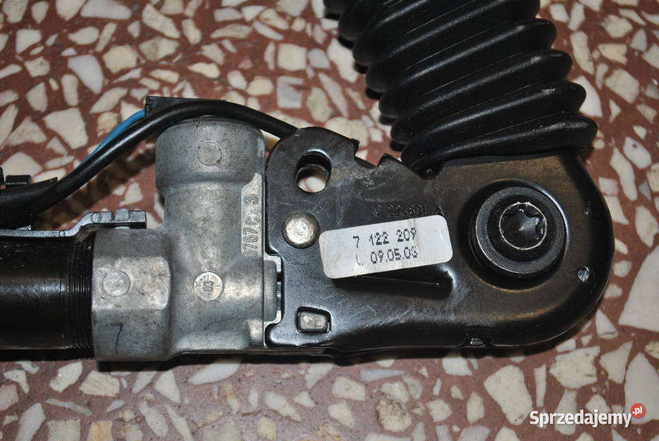 Napinacz pasa bezpieczeństwa lewy przód BMW E65