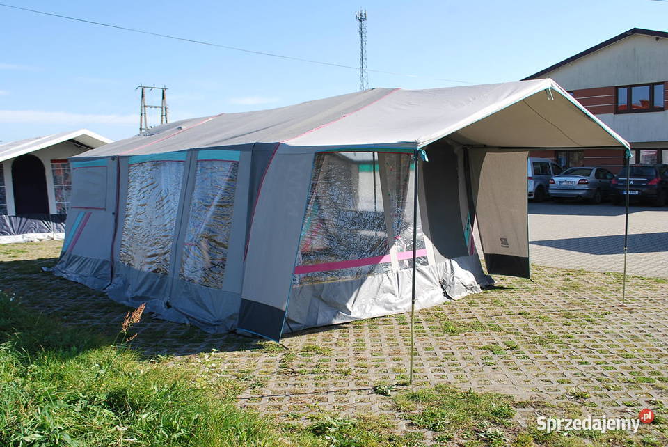 PRZYCZEPA KEMPINGOWA NAMIOTOWA RACLET 1996 R Grzebowilk
