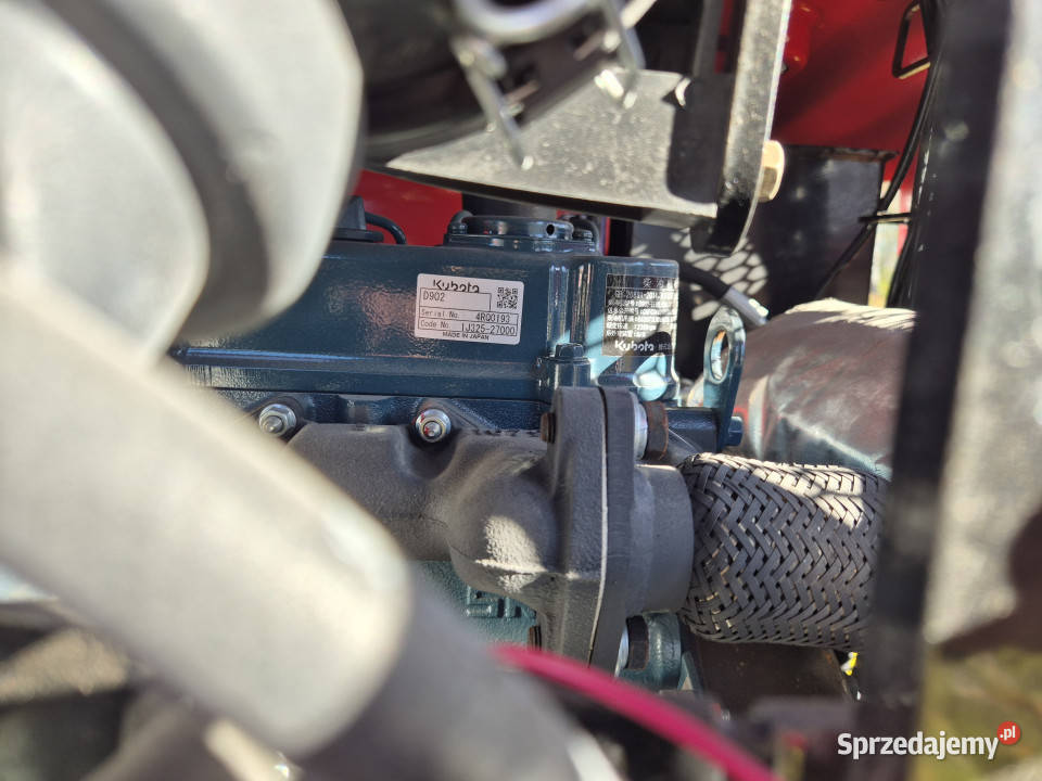 Minikoparka AT20 KUBOTA D902 2000 z kabiną 4 śląskie Grodziec
