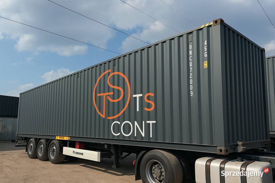 Kontener morski magazynowy budowlany 40 HC OW Radom