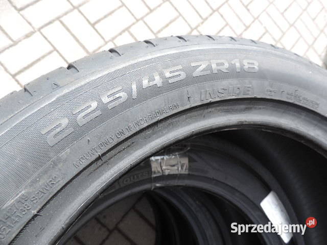 Opony 22545ZR18 Nokian 45 Samochodowe podkarpackie Przeworsk