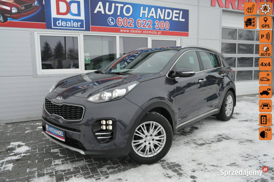 Kia Sportage GTLine 20 CRDi Automat 4x4 Full LED napęd 4x4