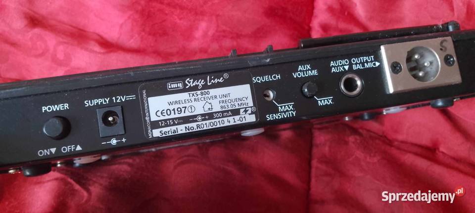 odbiornik do mikrofonu img stage line txs 800 Legnica