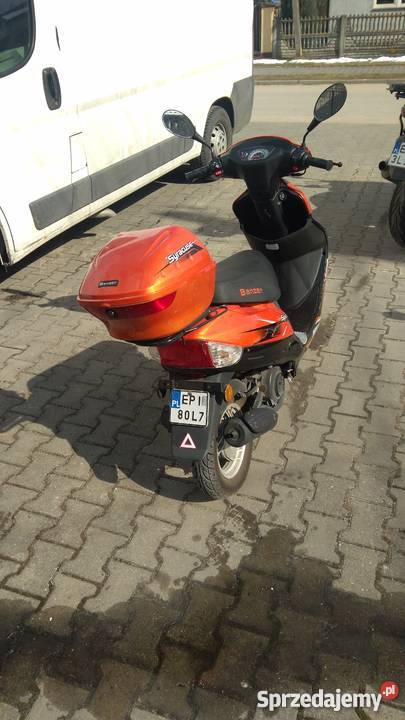 skuter benzer 50 kufry Wolbórz