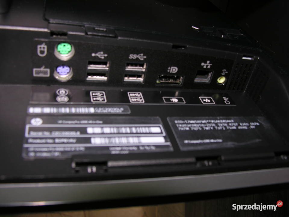Komputer HP COMPAQ ELITE 8300 i5 AllinOne AIO 1T klawiatura Warszawa