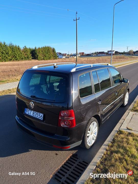 VW Touran 20tdi BMN 2007r wielkopolskie Trzcianka