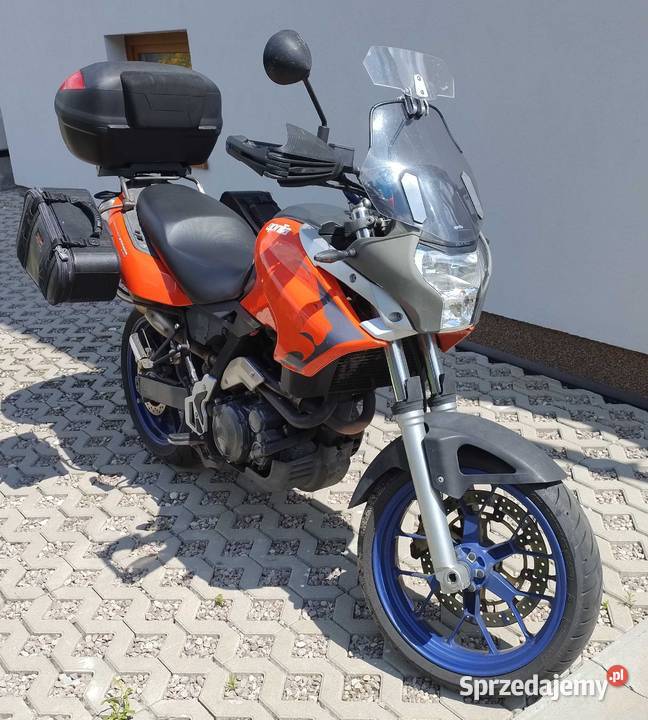 Motocykl Aprilia Pegaso Strada 2005 kufer sakwy