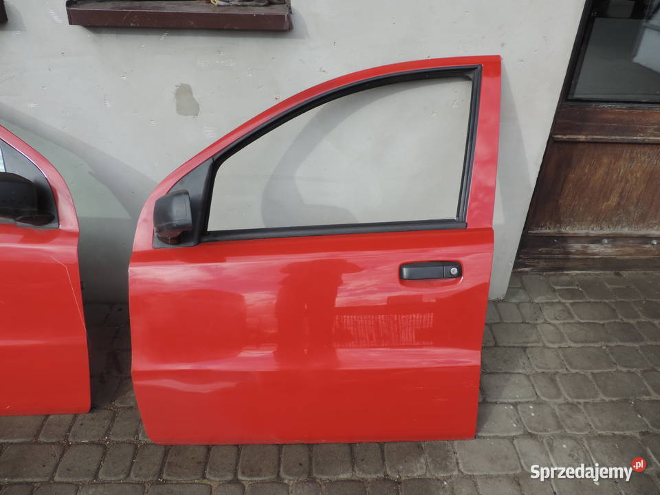 FIAT PANDA 2 DRZWI LEWE PRZEDNIE PRZÓD
