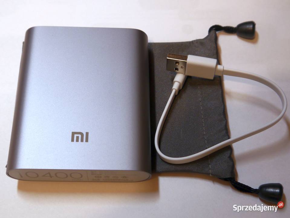 Powerbank Mi Xiaomi 10400 mAh komplet etui Gdańsk sprzedam