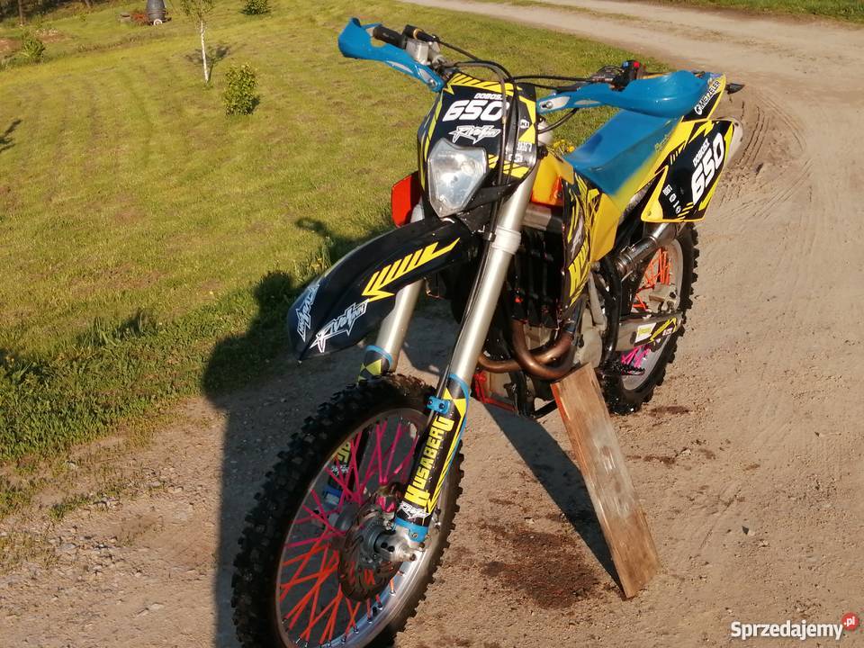 Cross Enduro Husaberg Fe 650 moc 80 manualna Gdów