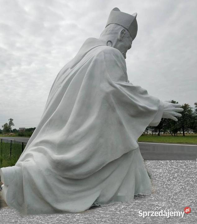 Pomnik rzexba Kardynał Stefan Wyszyński Boguchwała