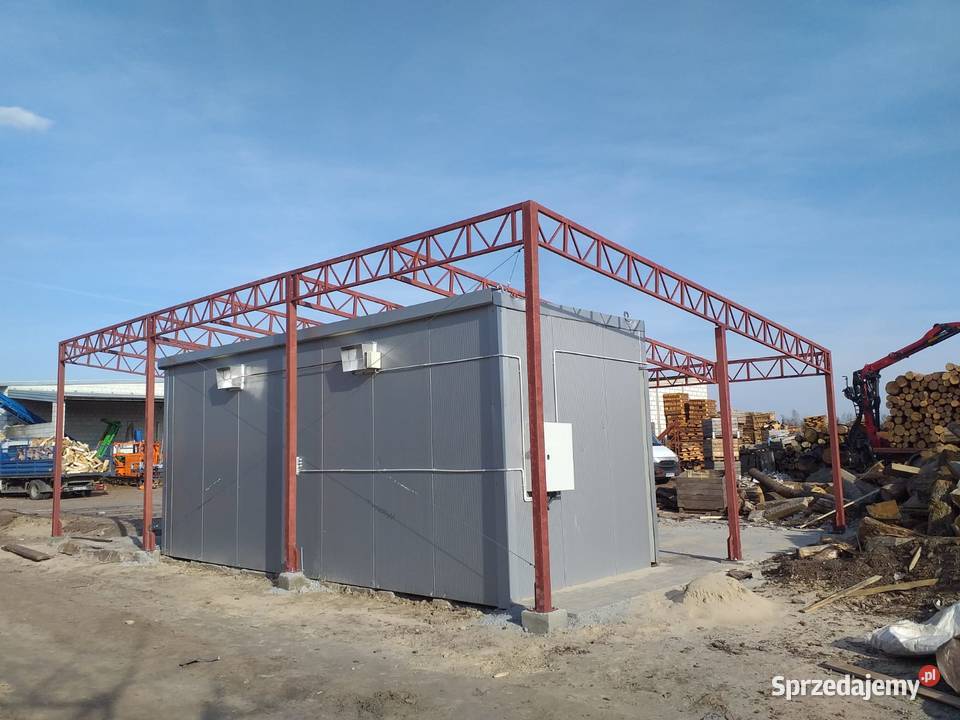Konstrukcja Stalowa 6x18 Wiata Magazyn Garaż
