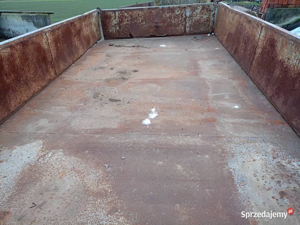 Przyczepa wywrotka D35D44 wielkopolskie Gostyń