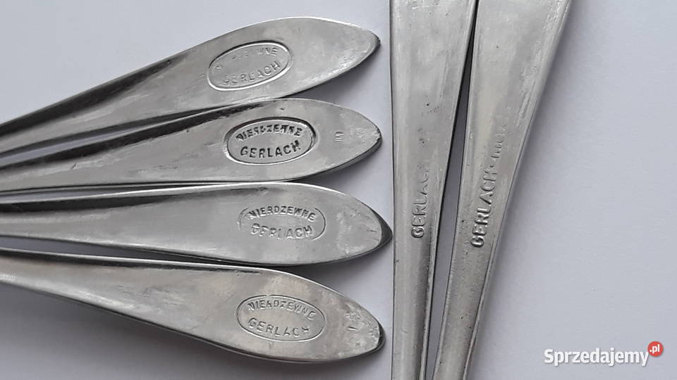 Łyżeczki do kawy mokki 2 wz KROPLA WODY Gerlach sprzedam