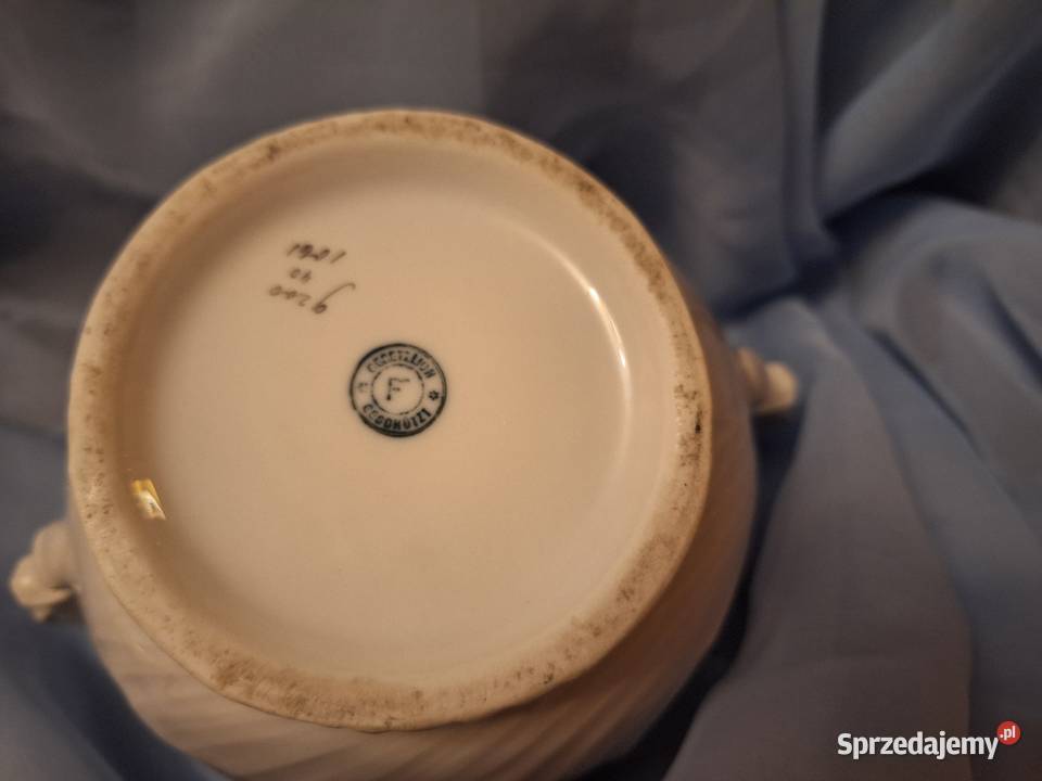 Duża cukiernica ok18976r porcelana Wrocław sprzedam