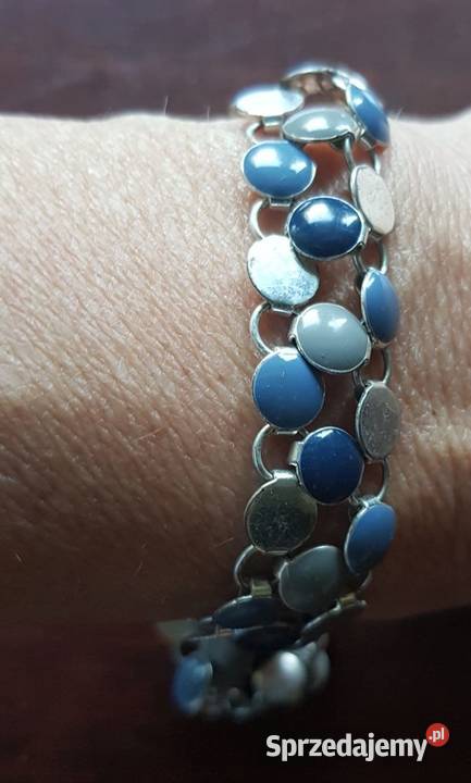 bransoletka biżuteria srebrne kryształki Kielce