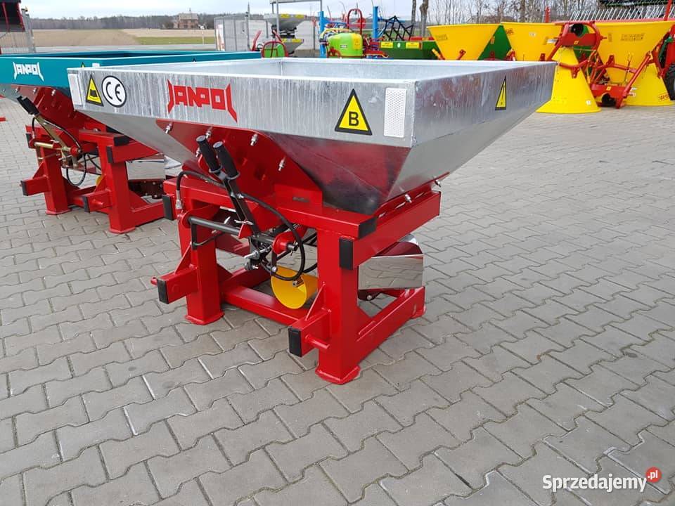 Janpol Rozsiewacz nawozów dwutarczowy Promar Rozsiewacze nawozów Zdany sprzedam