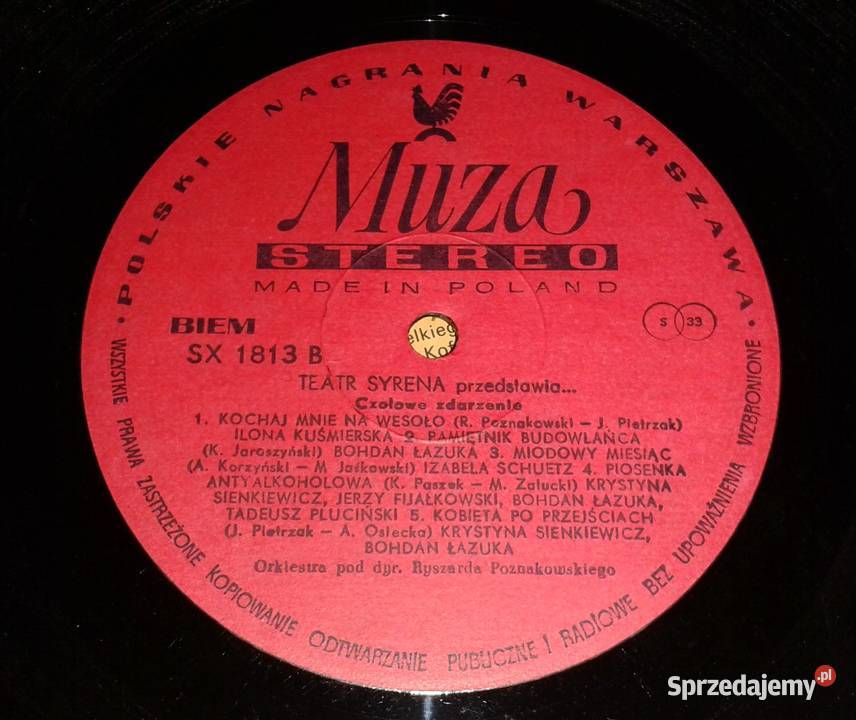 Wielki Dudek Teatr Syreny Płyta winylowa Płyty i kasety