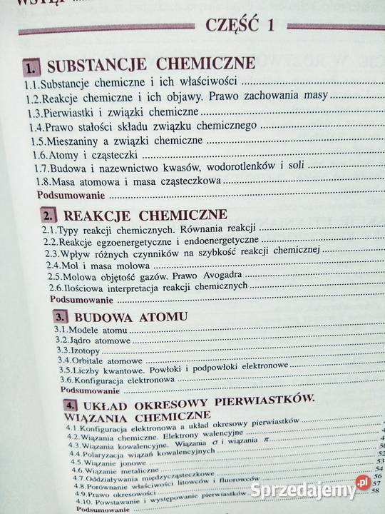 Chemia w zadaniach unikatowe książki używane Warszawa sprzedam