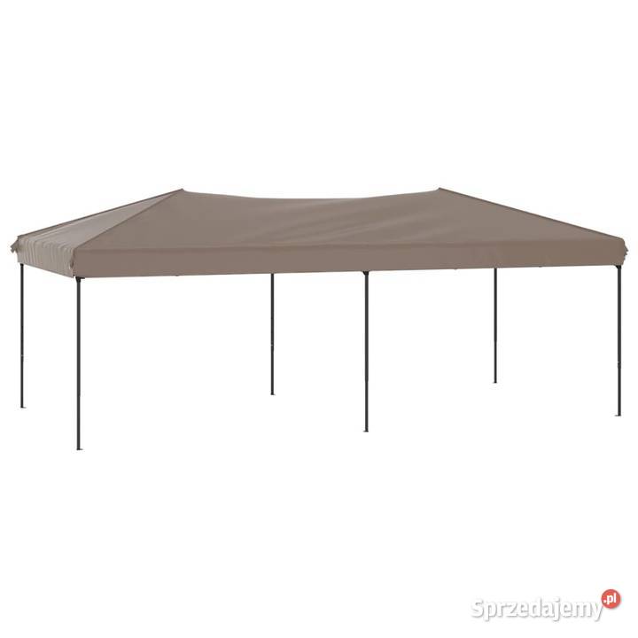 vidaXL Składany namiot imprezowy kolor taupe 3x6 mazowieckie Warszawa