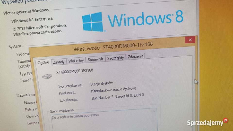 Dysk twardy Seagate 4TB sata ST4000DM000 Komputery i Akcesoria sprzedam
