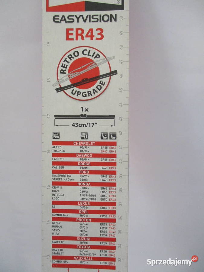 Pióro wycieraczki płaskie 430MM ER43B01 Champion łódzkie Łódź