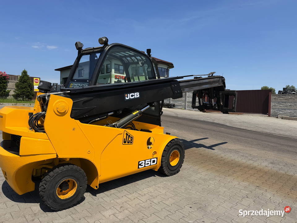 wózek widłowy teleskopowy JCB TLT35D udźwig 3500 sprzedam