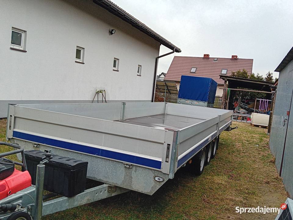 Przyczepa platforma burtowa laweta Katowice