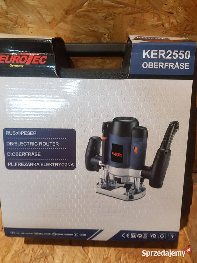 FREZARKA GÓRNOWRZECIONOWA 2550W 68MM 12X FREZY Głogowa