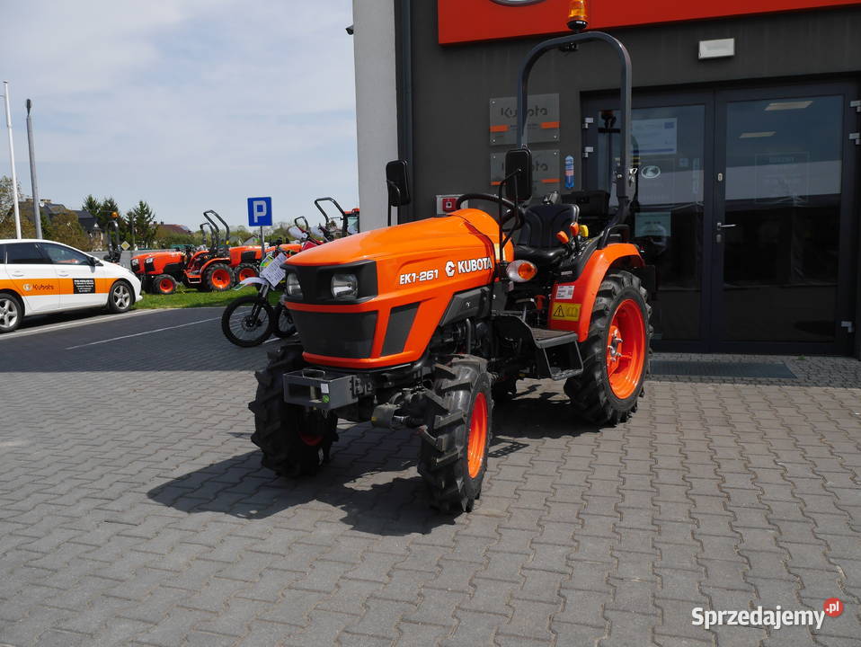 Kubota EK1261 Nowy 25 Homologacja Trzebieszów